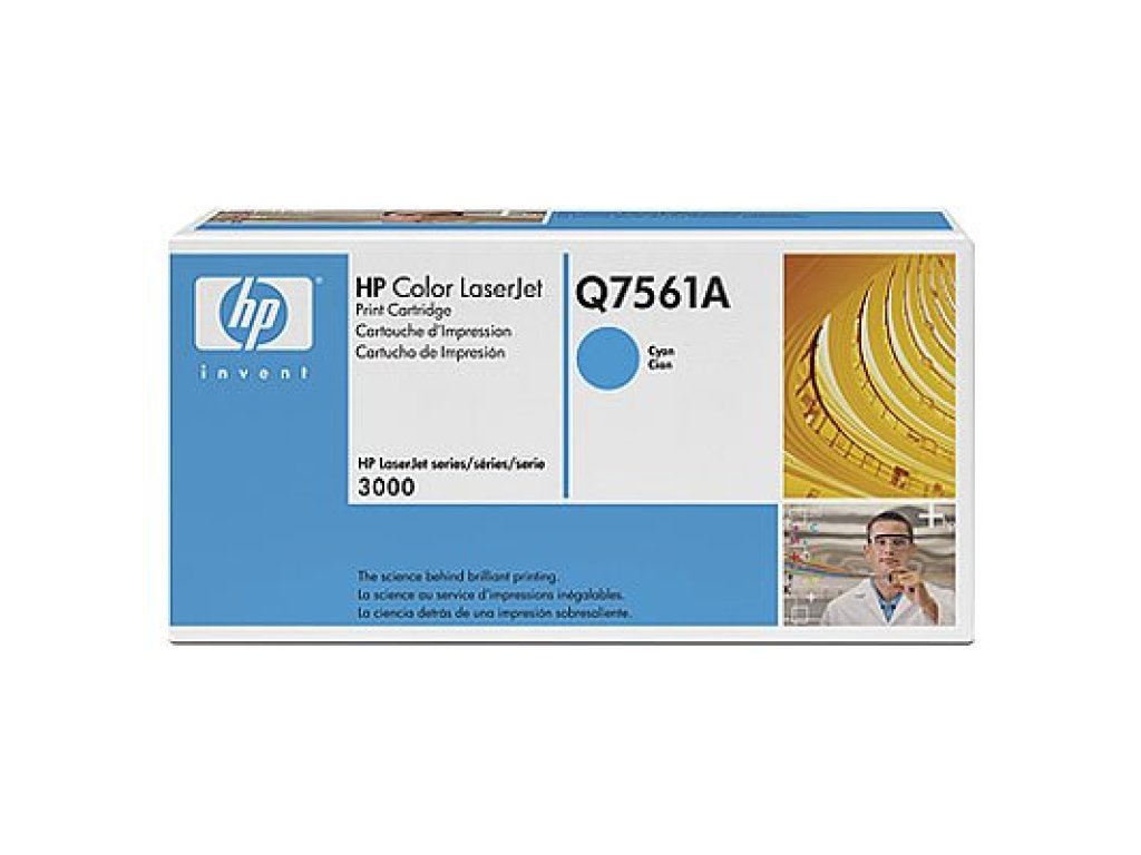 HP toner č. 314A, cyan (Q7561A)