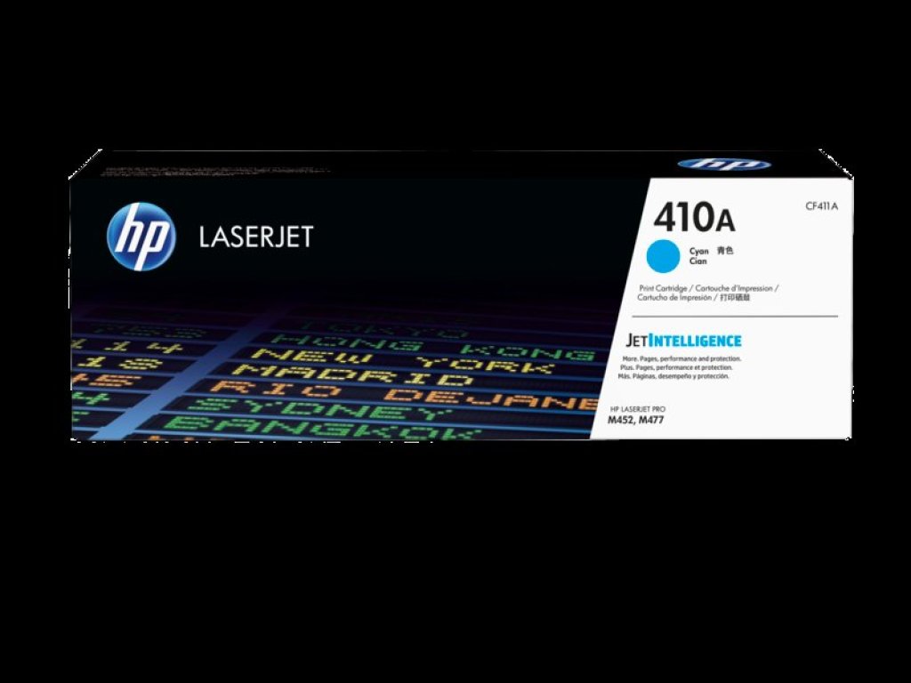 HP toner č. 410A, cyan (CF411A)
