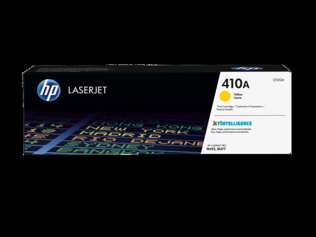 HP toner č. 410A, yellow (CF412A)