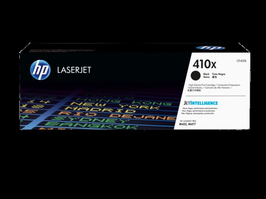 HP toner č. 410X, black (CF410X)