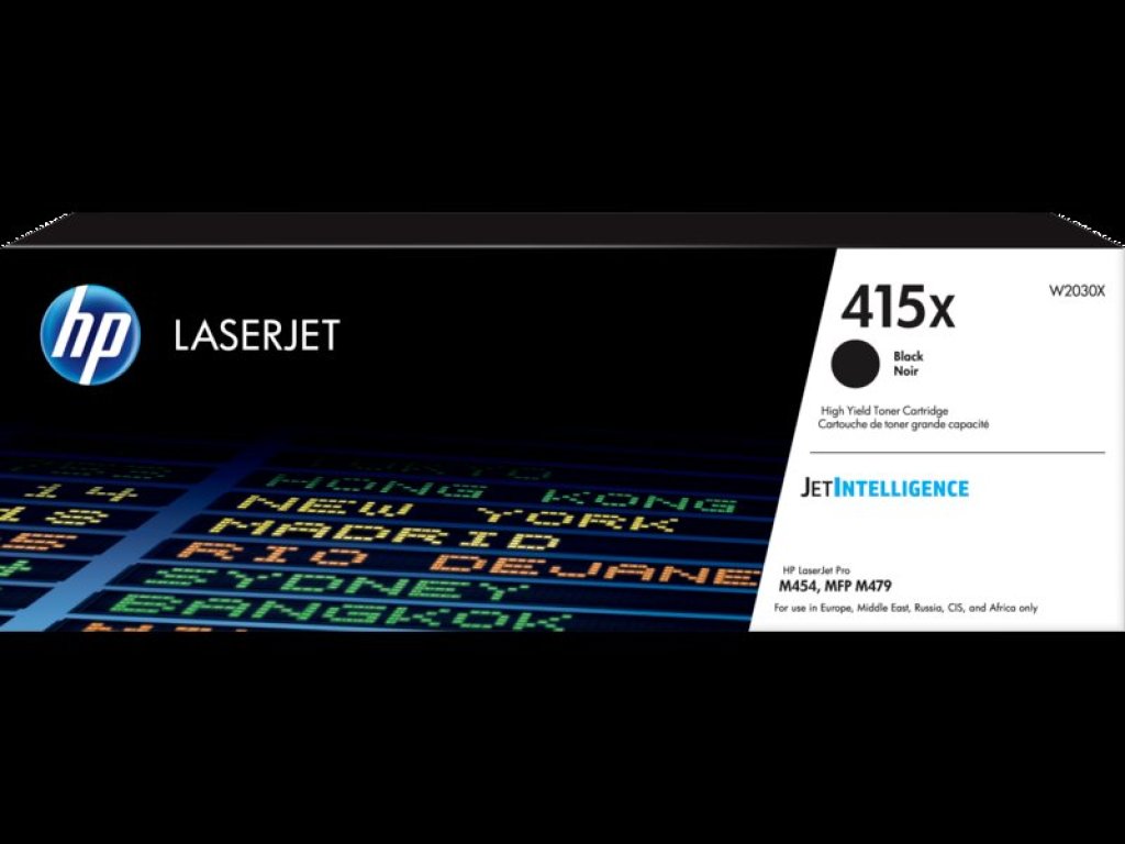 HP toner č. 415X, black (W2030X)