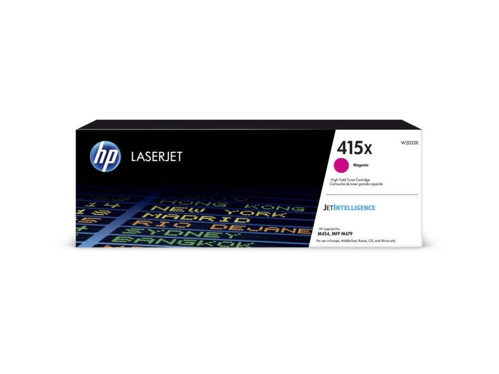 HP toner č. 415X, magenta (W2033X)