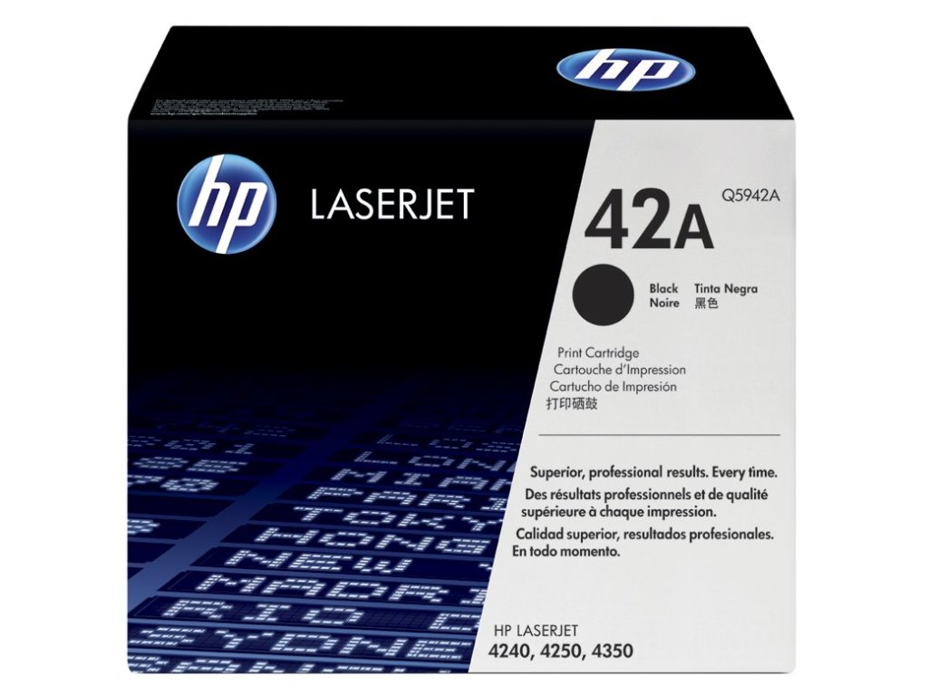 HP toner č. 42A, black (Q5942A)
