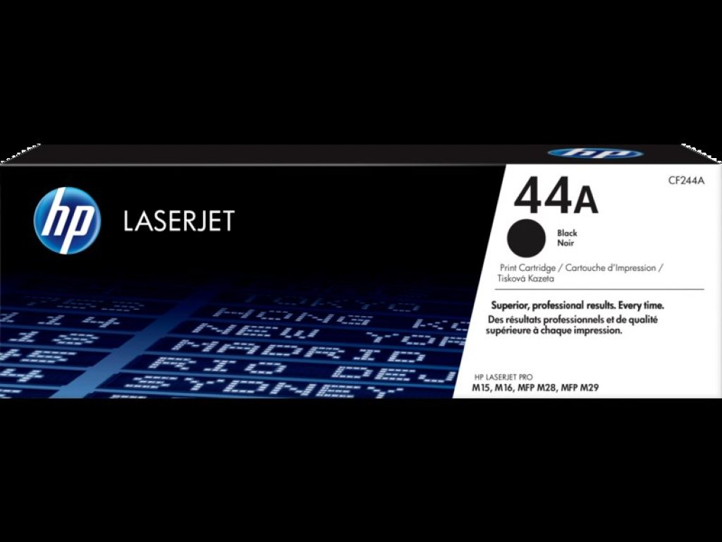 HP toner č. 44A, black (CF244A)