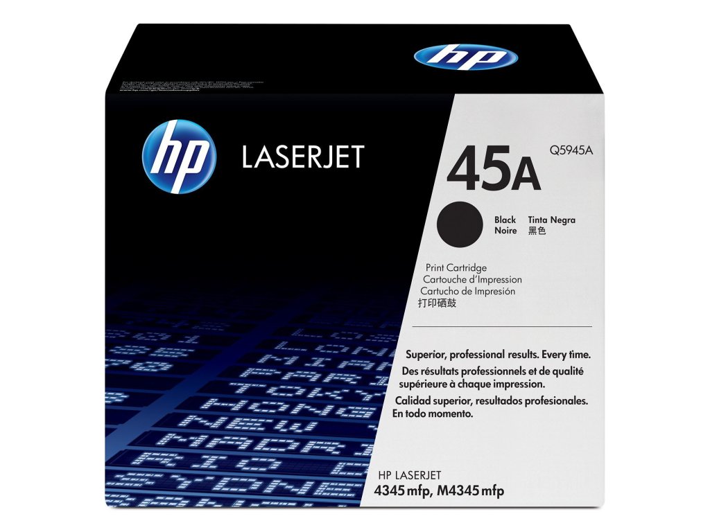 HP toner č. 45A, black (Q5945A)