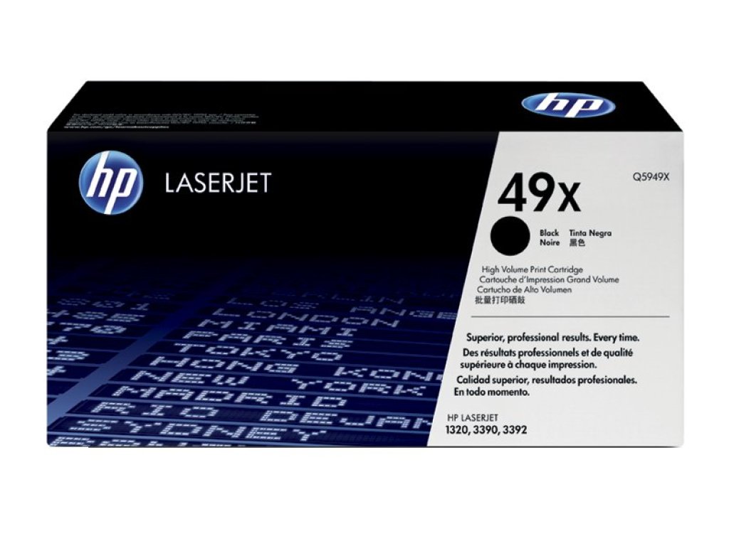 HP toner č. 49X, black (Q5949X)