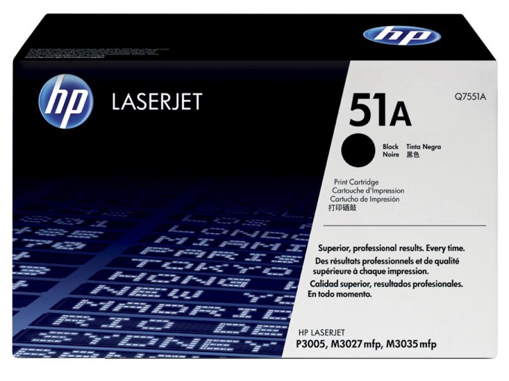 HP toner č. 51A, black (Q7551A)