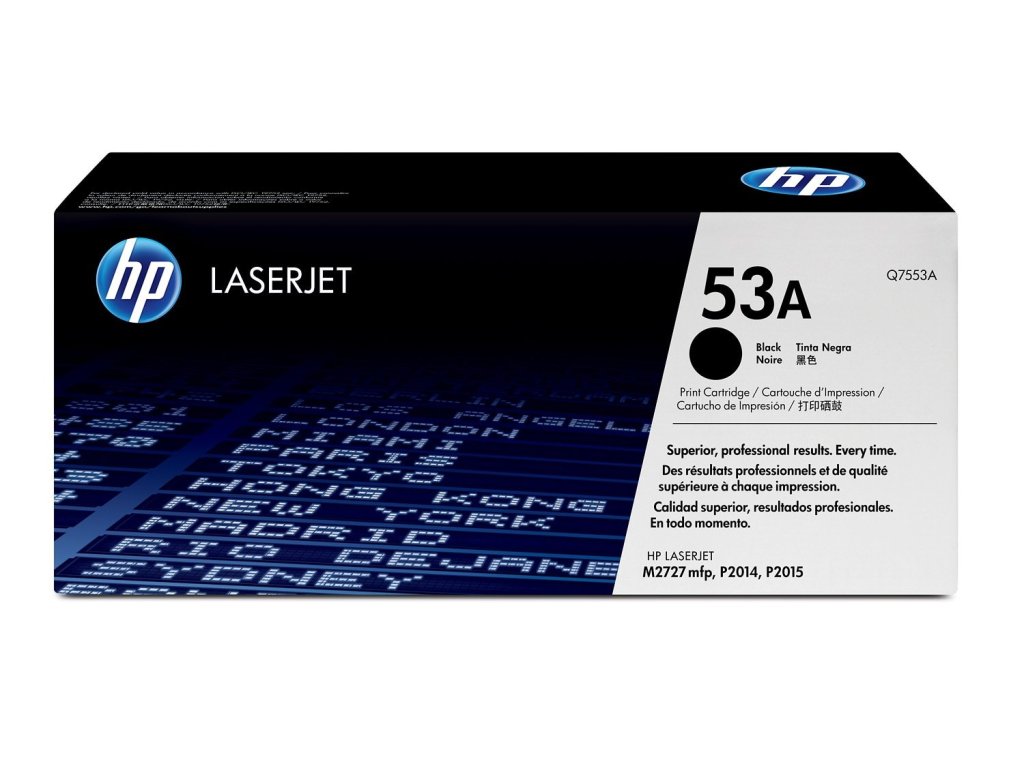 HP toner č. 53A, black (Q7553A)