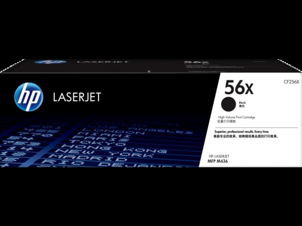 HP toner č. 56X, black (CF256X)