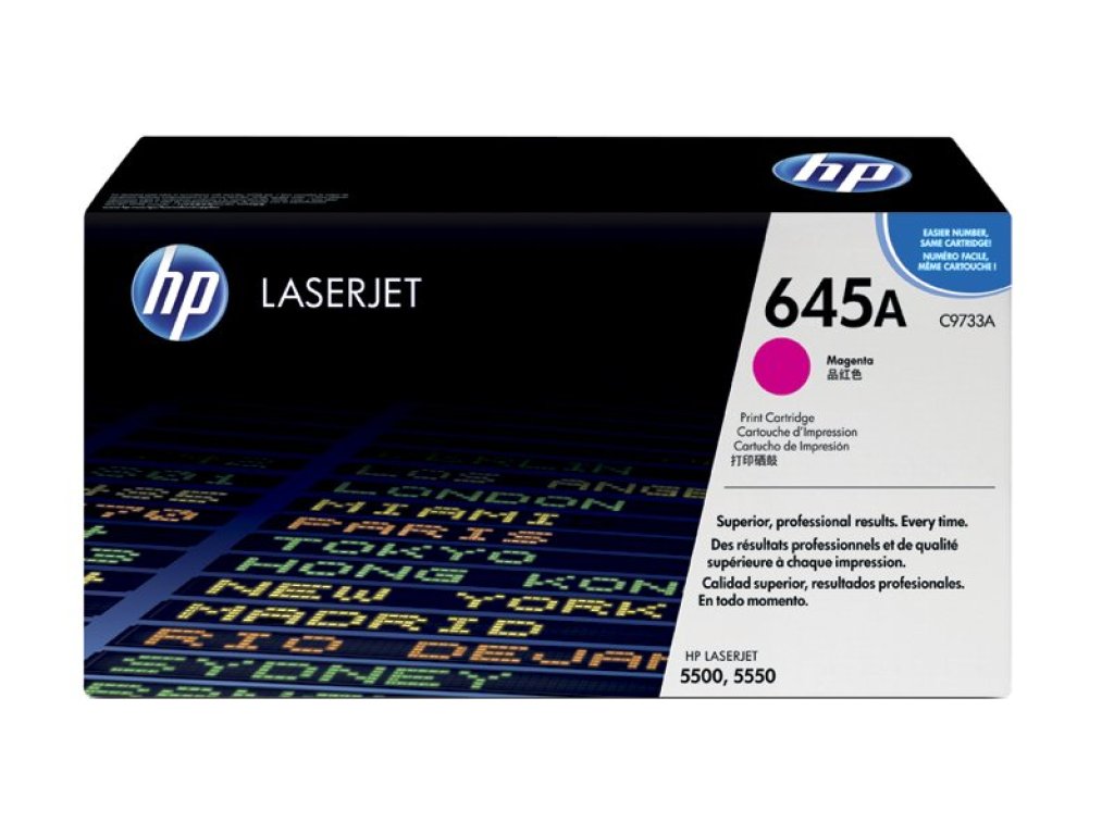 HP toner č. 645A, magenta (C9733A)