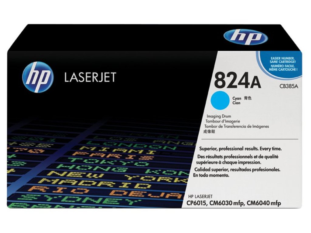 HP toner č. 824A, cyan (CB385A)
