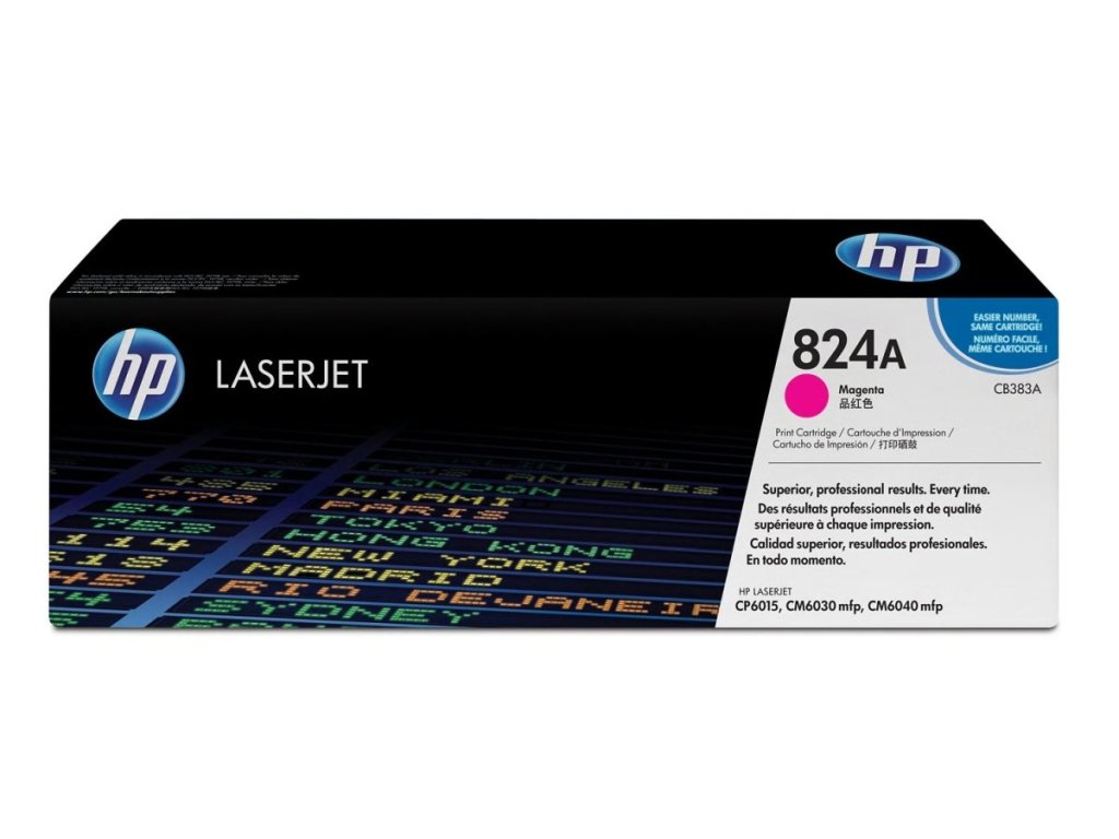 HP toner č. 824A, magenta (CB383A)