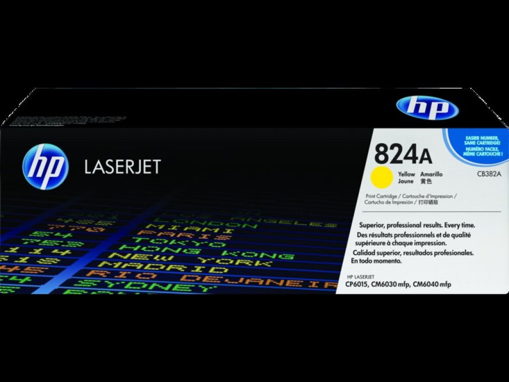 HP toner č. 824A, yellow (CB382A)