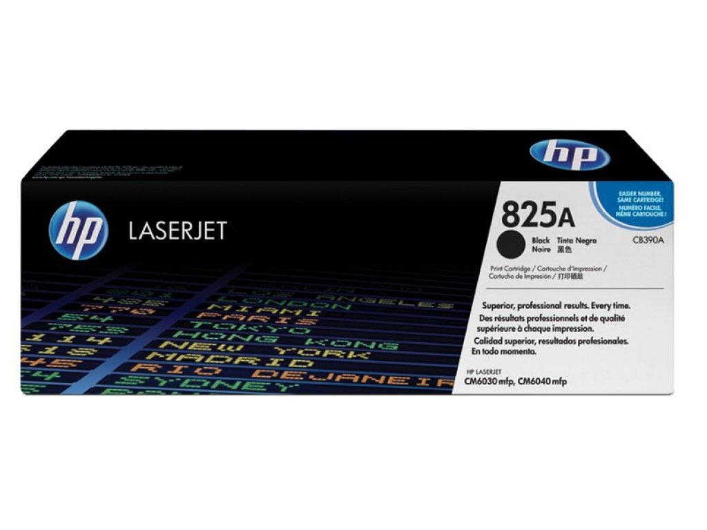 HP toner č. 825A, black (CB390A)