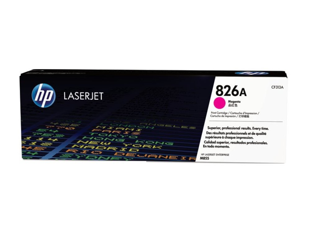 HP toner č. 826A, magenta (CF313A)