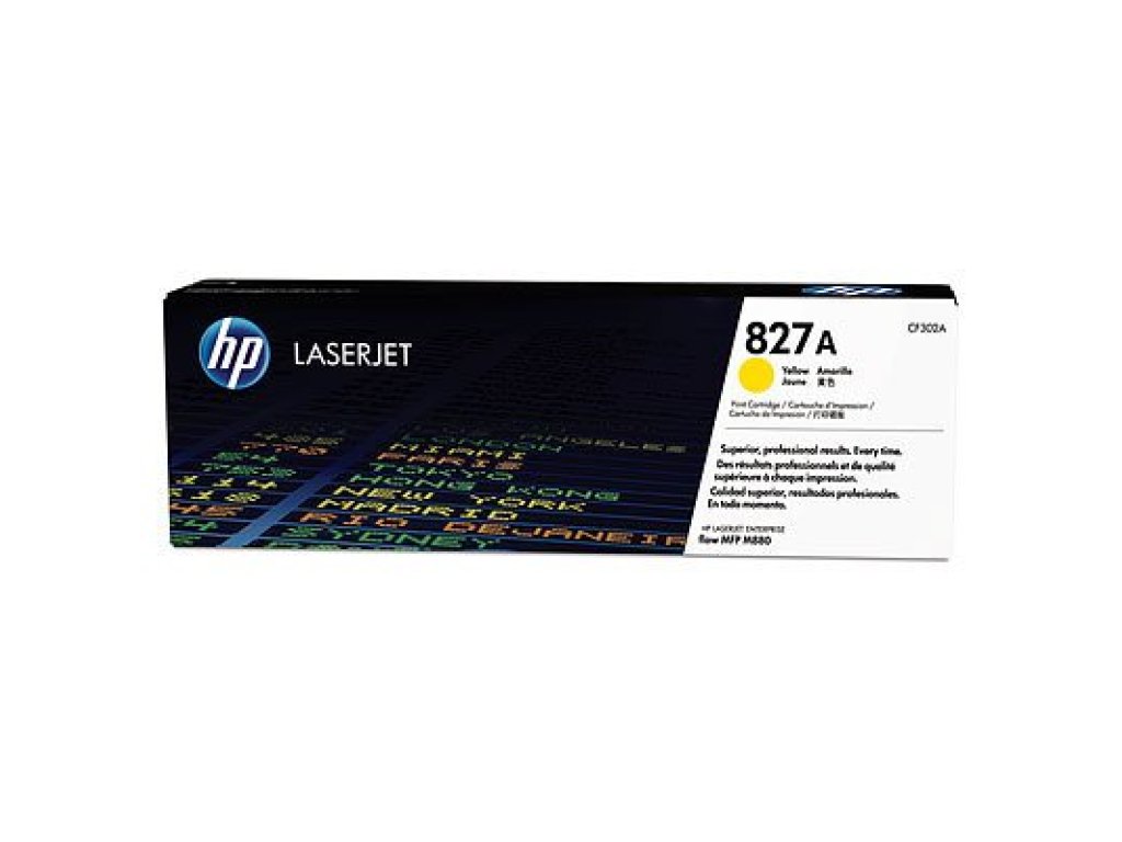 HP toner č. 827A, yellow (CF302A)