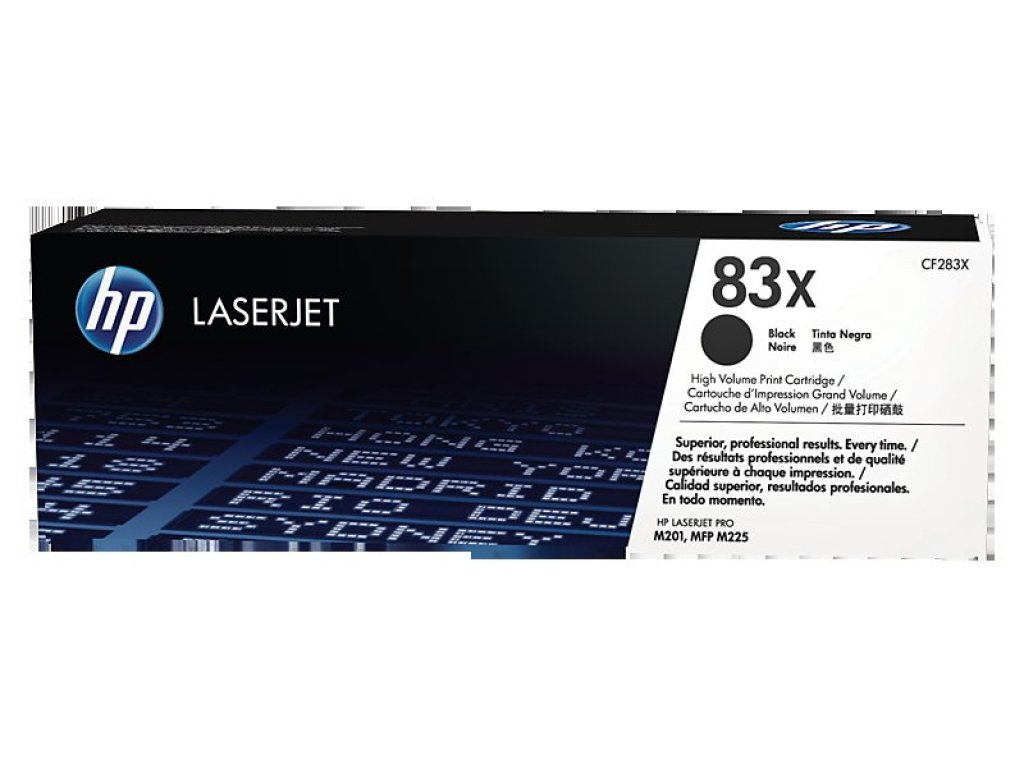 HP toner č. 83X, black (CF283X)