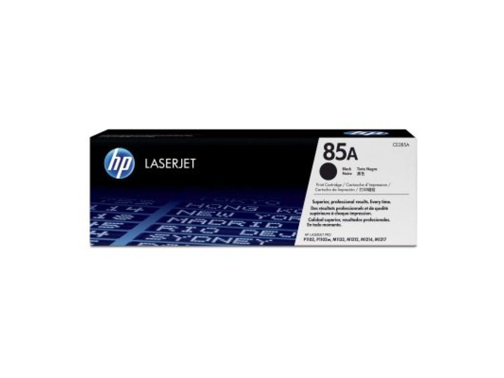 HP toner č. 85A, black (CE285A)