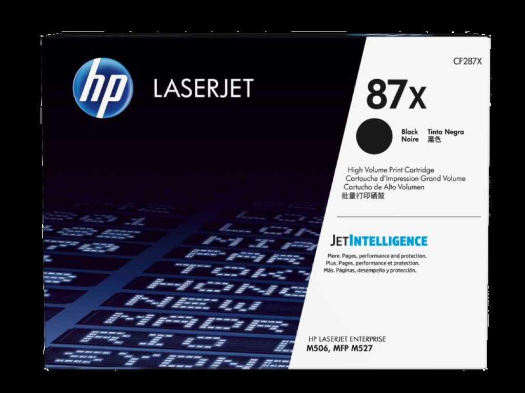 HP toner č. 87X, black (CF287X)