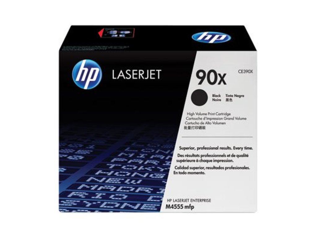 HP toner č. 90X, black (CE390X)