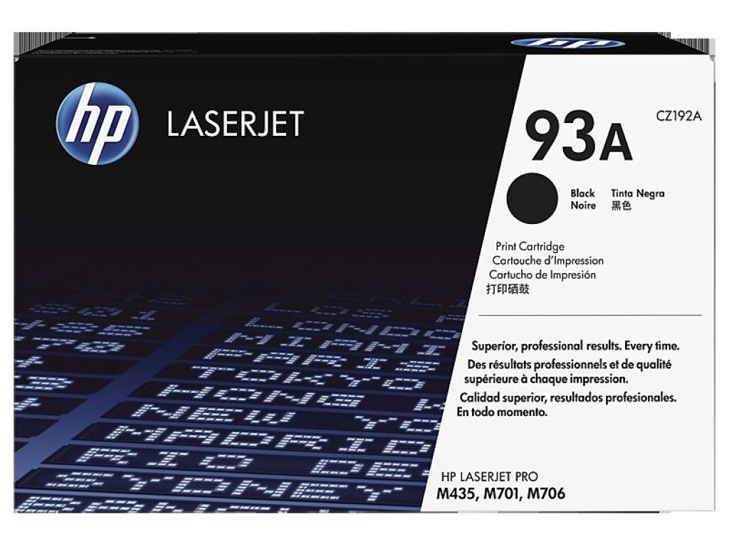 HP toner č. 93A, black (CZ192A)