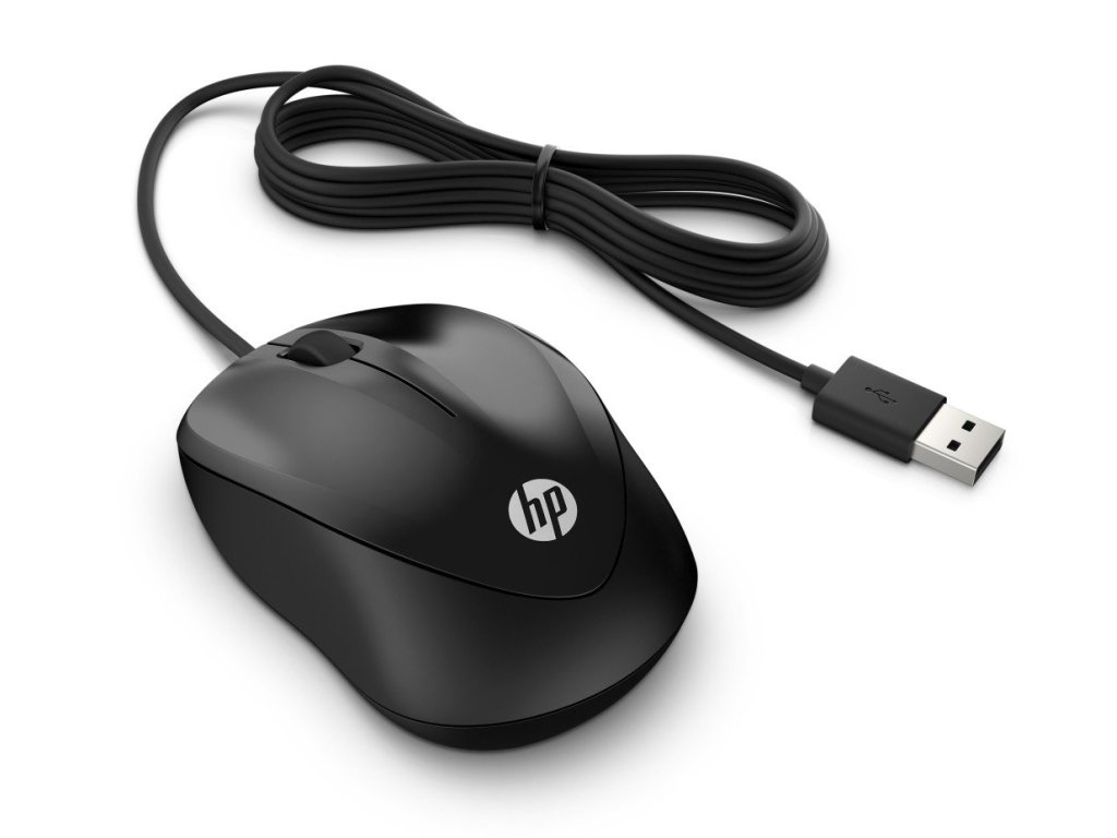 HP Wired Mouse 1000 (4QM14AA#ABB)
