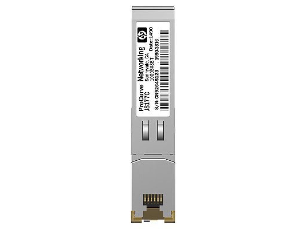 HP X120 1G SFP RJ45 T Transceiver (JD089B)