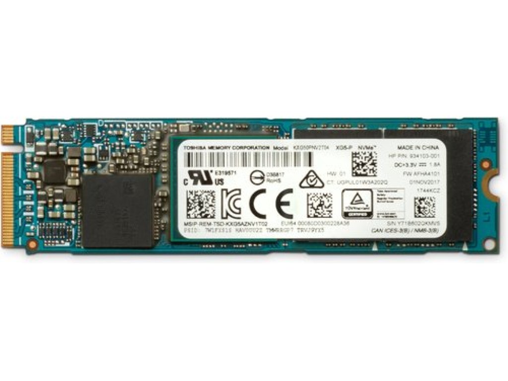 HP Z TurboDrv QuadPro 2x1TB PCIe TLC SSD (4YZ40AA)