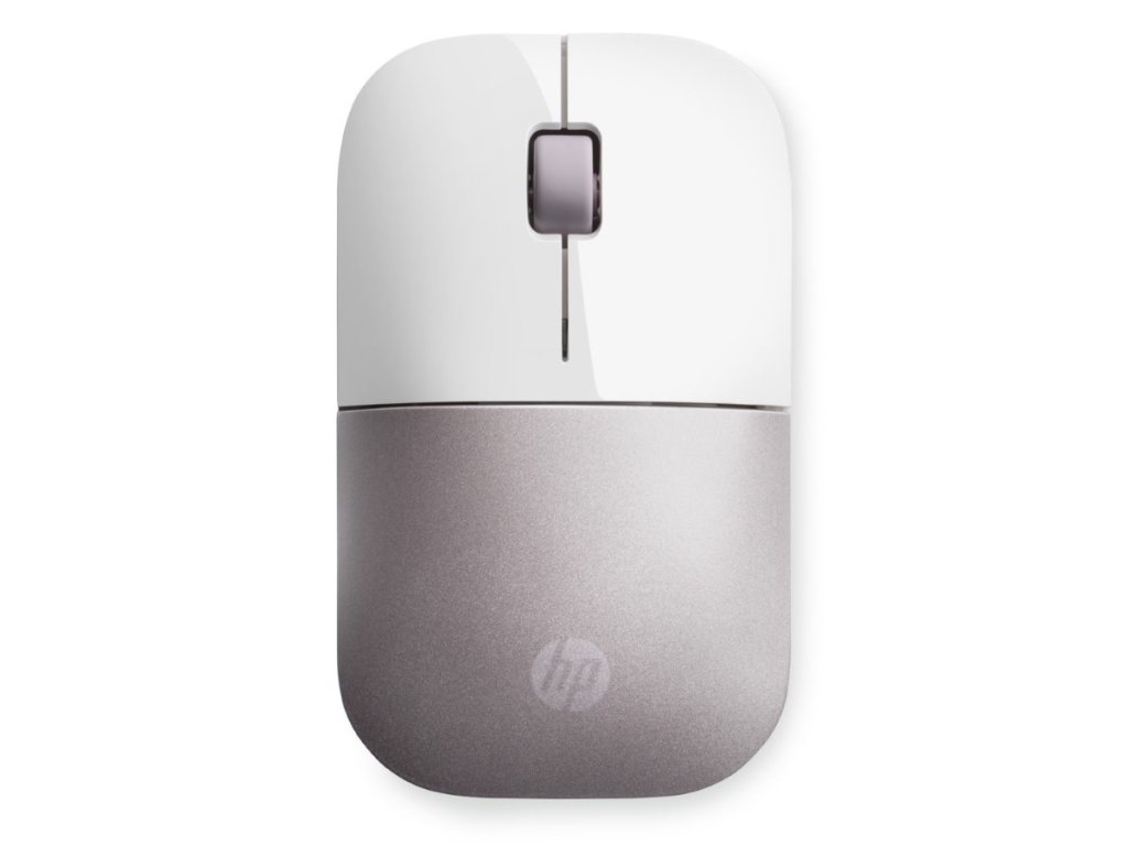 HP Z3700 Wireless Mouse - White/Pink (4VY82AA#ABB)