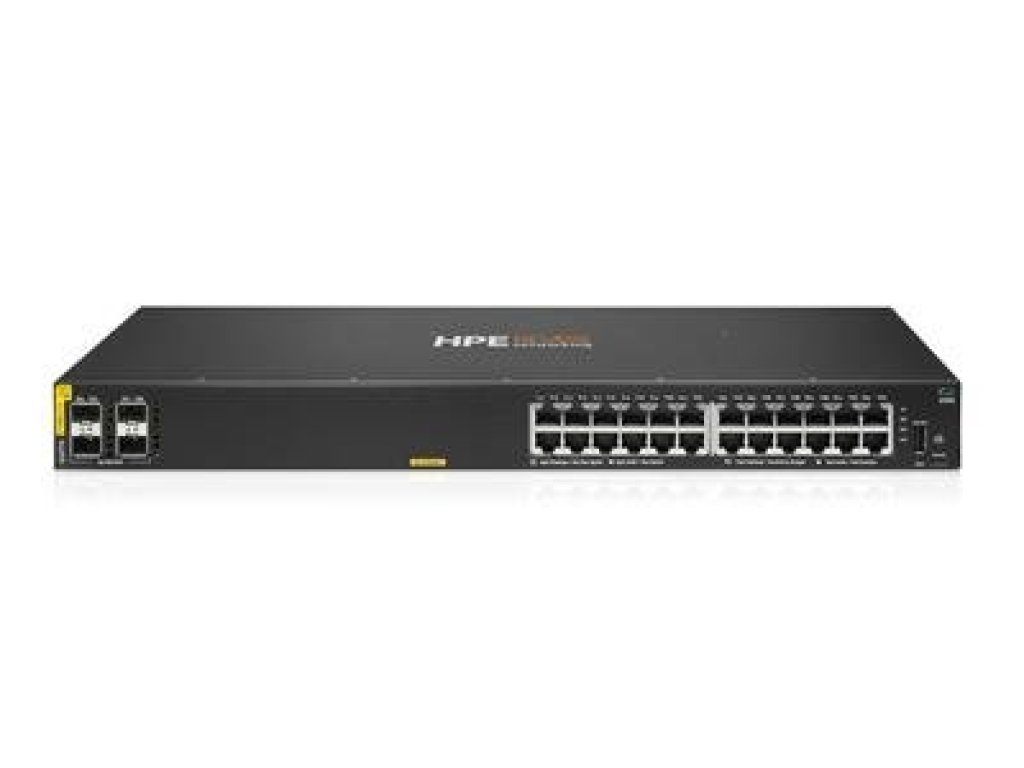 HPE Networking CX 6100 24G CL4 PoE 4SFP+ 370W (JL677A)