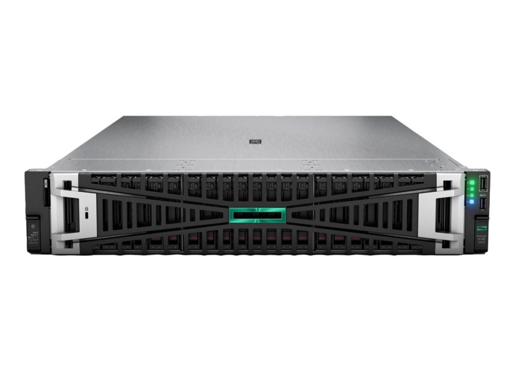 HPE ProLiant DL380 Gen11 - 4410Y (2.0/12C/30M) 32G (P43328) MR408i-o/4G 8-26SFF 1000Wt 4x1Gb NBD333 2U (P52560-421)