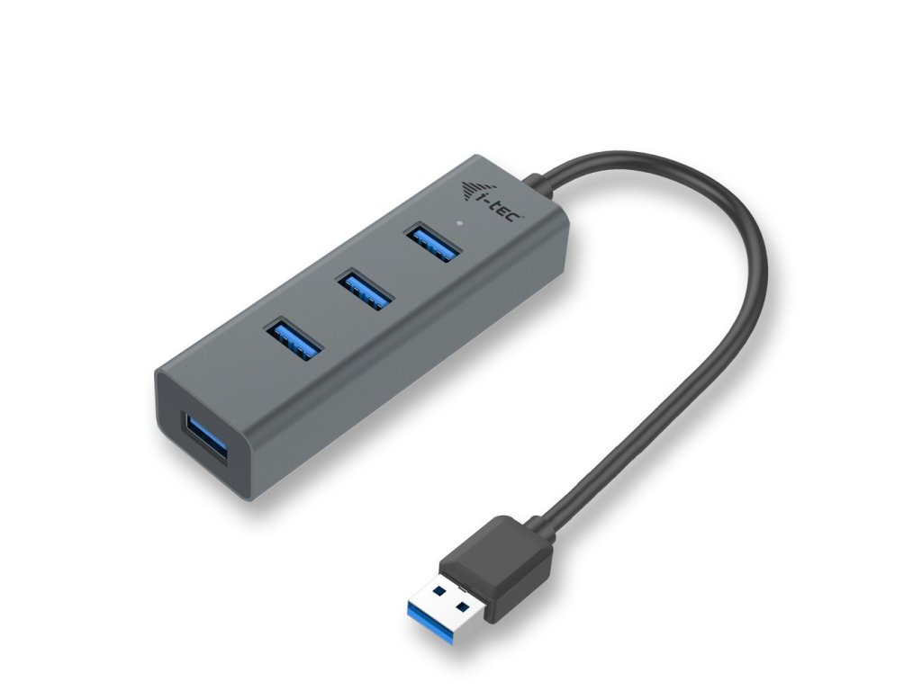 I-TEC USB 3.0 hub, A-4xA, M/4xF (U3HUBMETAL403)