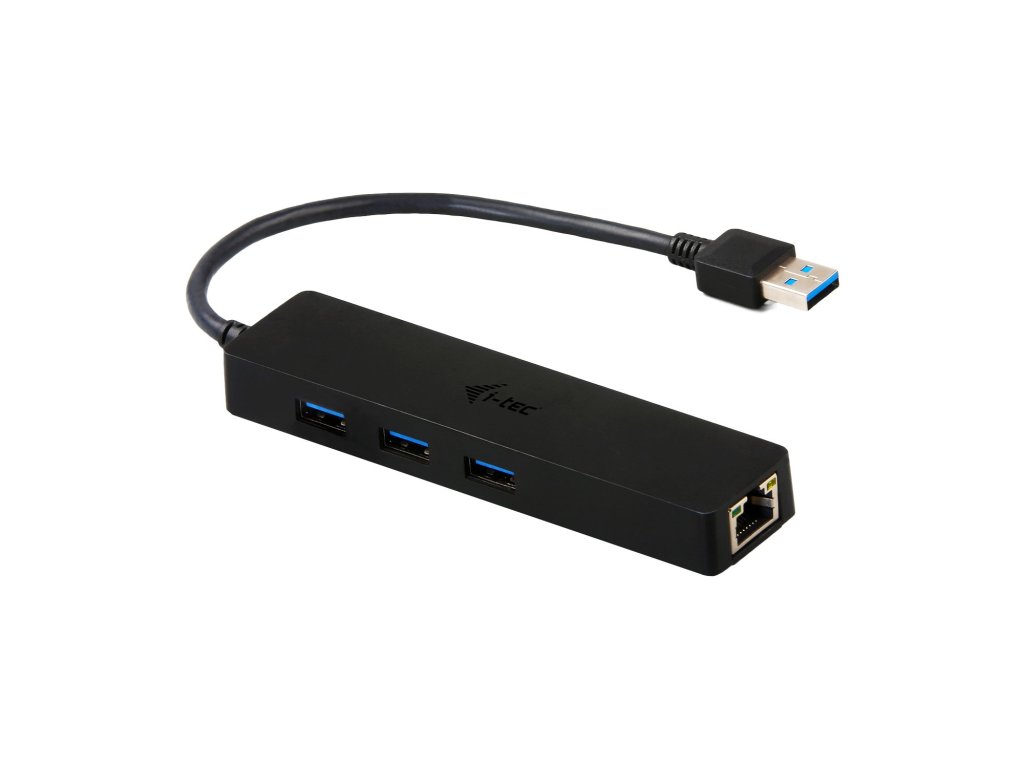 I-TEC USB 3.0 SLIM HUB 3 Port With Gigabit LAN (U3GL3SLIM)