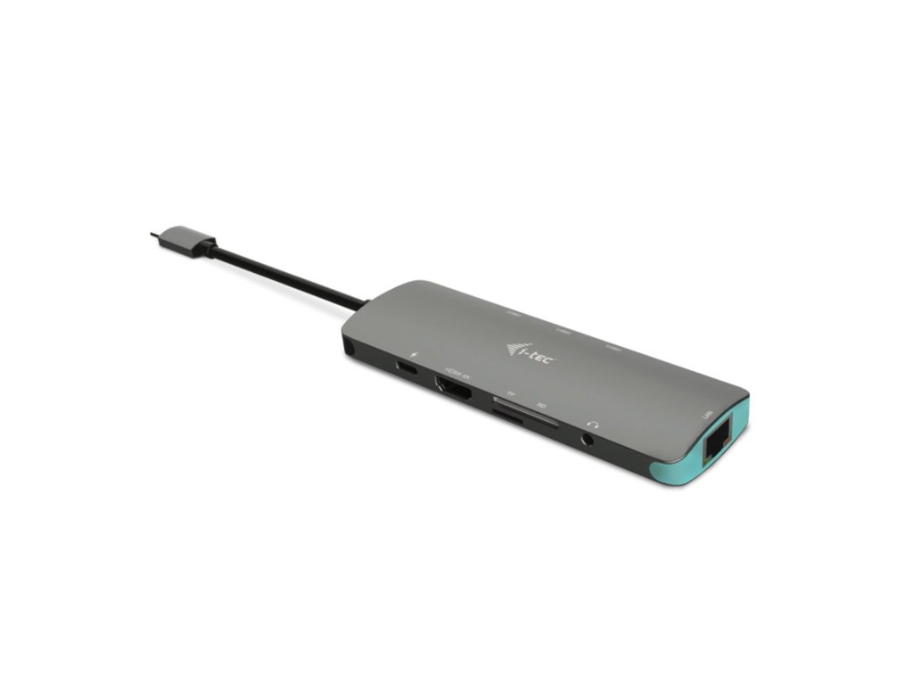 I-TEC USB-C Metal Nano Docking Station 4K HDMI LAN + Power Delivery 100 W (C31NANODOCKLANPD)
