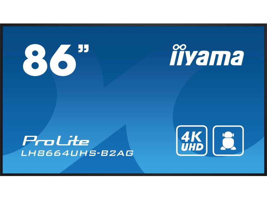 IIYAMA display ProLite 86" (LH8664UHS-B2AG)