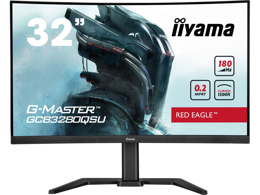 IIYAMA monitor 32" G-MASTER Red Eagle GCB3280QSU-B2 zakřivený (GCB3280QSU-B2)