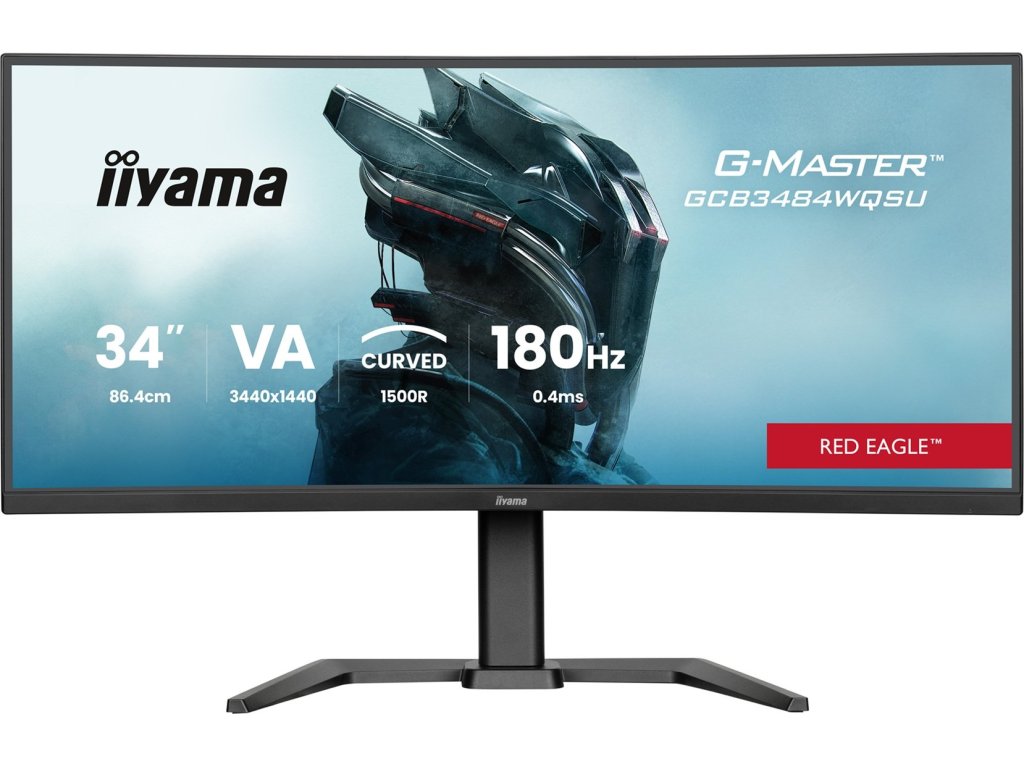 IIYAMA monitor 34" G-Master Red Eagle GCB3484WQSU-B1