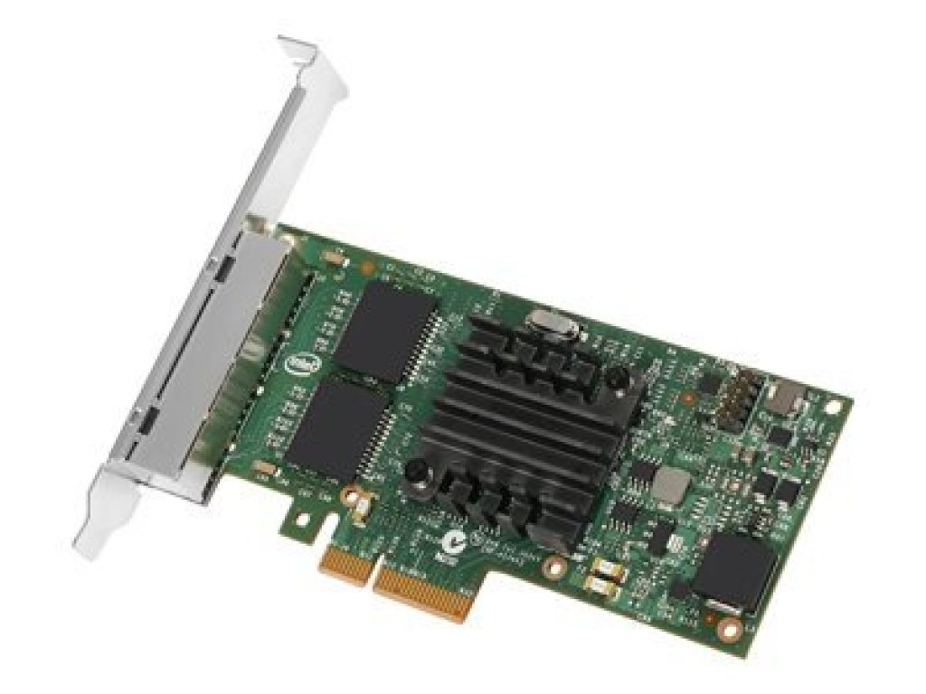 INTEL 4-port Server Adapter I350-T4V2, 4x1Gbit Bulk (I350T4V2BLK)