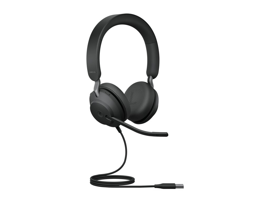JABRA Evolve2 40 SE - Stereo/USB/Drát/MS/černá (24189-999-999)