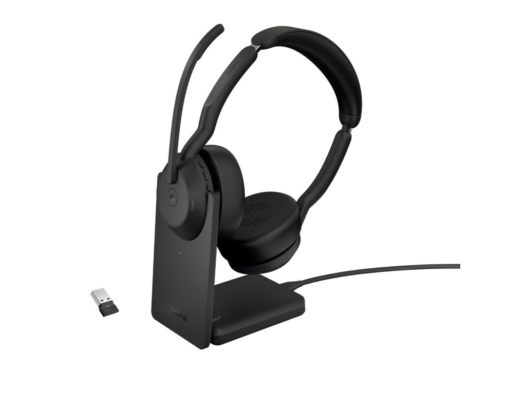 JABRA Evolve2 55 Stereo MS Stand USB-A černá (25599-999-989)