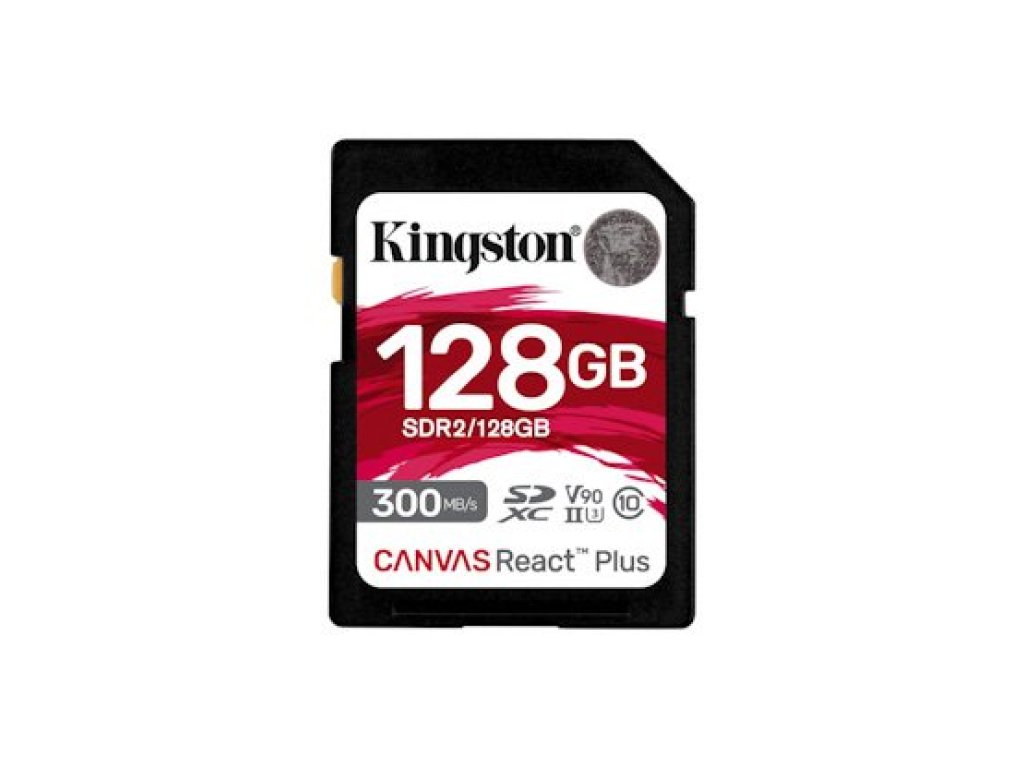KINGSTON 128GB Canvas React Plus (SDR2/128GB)