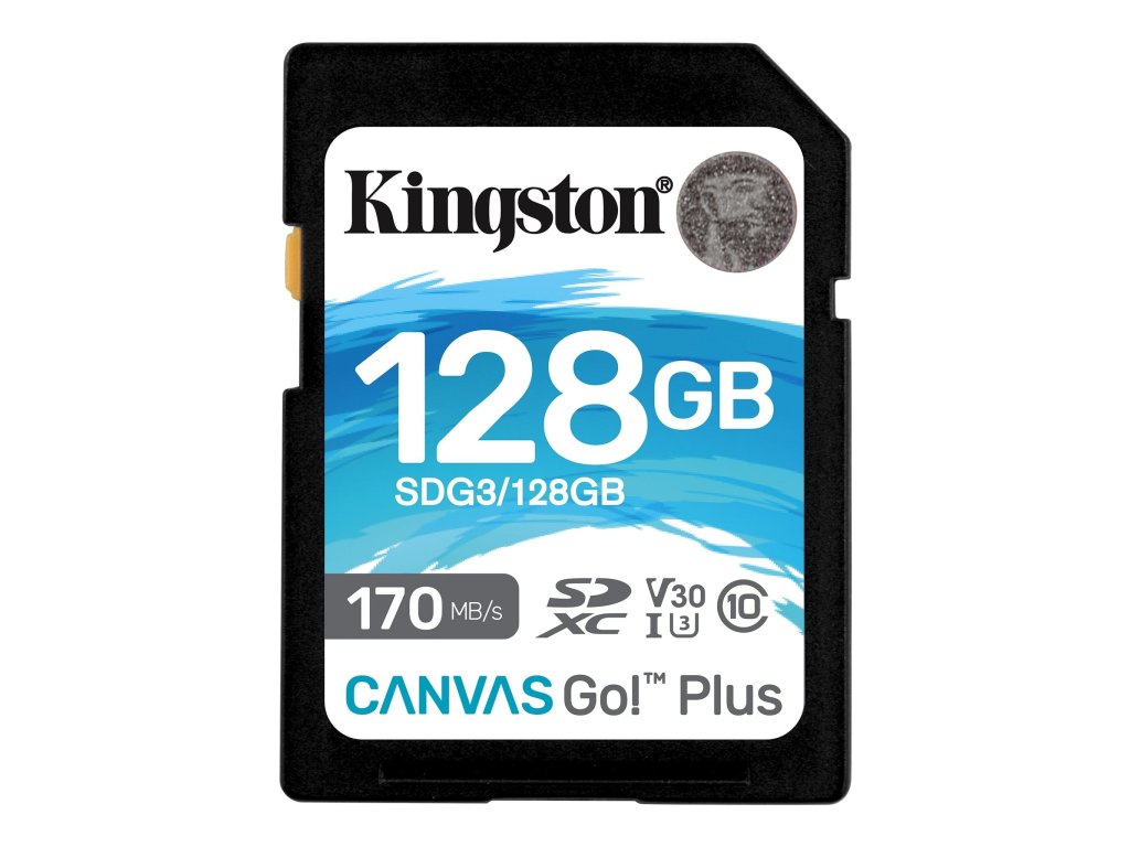 KINGSTON 128GB SDXC Canvas Go! Plus (SDG3/128GB)