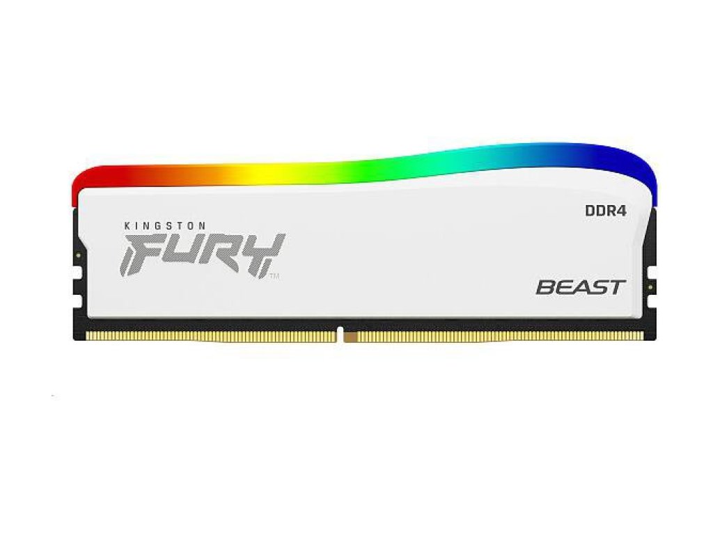 KINGSTON 16GB DDR4 3600MHz FURY Beast White (KF436C18BWA/16)