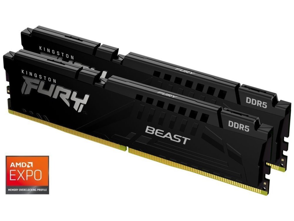 KINGSTON 16GB DDR5 6000MHz FURY Beast EXPO (KF560C36BBEK2-16)