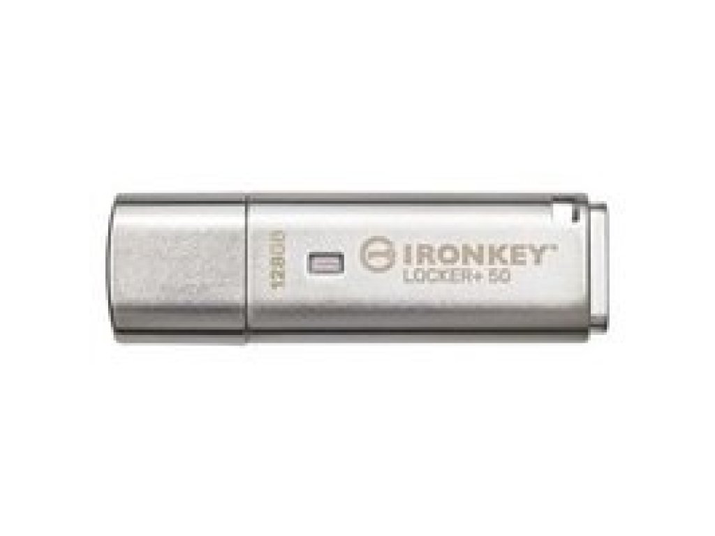KINGSTON 256GB IronKey Locker Plus 50 AES Encryption, USBtoCloud (IKLP50/256GB)