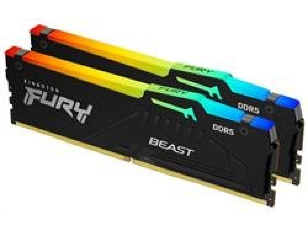 KINGSTON 32GB DDR5 5200MHz FURY Beast RGB (KF552C40BBAK2-32)