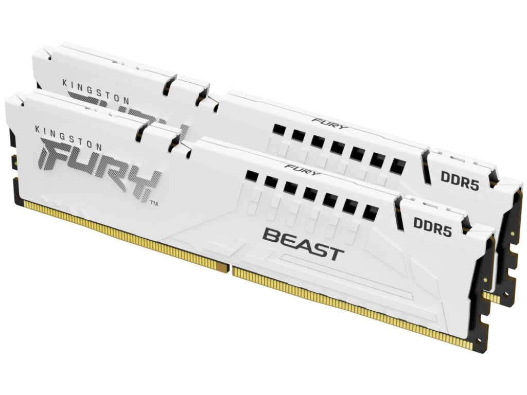 KINGSTON 32GB DDR5 5200MHz FURY Beast White (KF552C40BWK2-32)