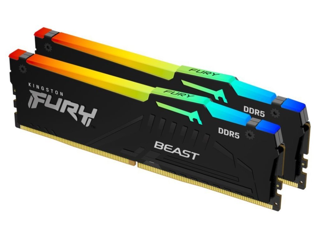 KINGSTON 32GB DDR5 5600MHz FURY Beast Black RGB EXPO (KF556C36BBEAK2-32)