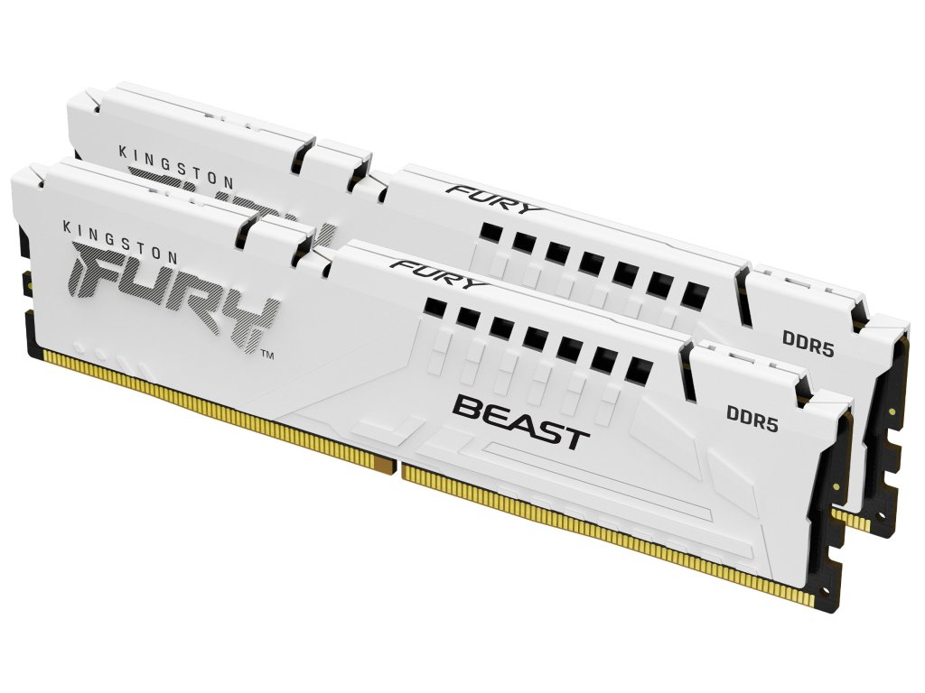 KINGSTON 32GB DDR5 6400MHz FURY Beast White (KF564C32BWK2-32)