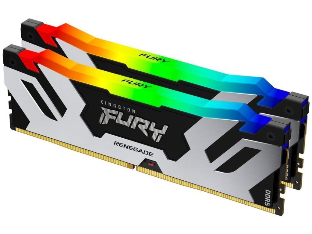 KINGSTON 48GB DDR5 6400MHz FURY Renegade RGB Black/Silv (KF564C32RSAK2-48)